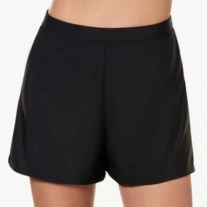 Miraclesuit swim shorts black size 18w swimsuit bottoms slimming